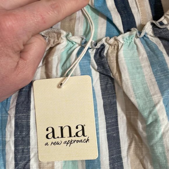 Gorgeous size Women's XXL lightweight linen BOHO style blouse NWT - Picture 2 of 3